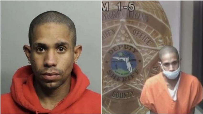 Un cubano es arrestado luego de arremeter con un machete contra un vehículo en una gasolinera de Hialeah