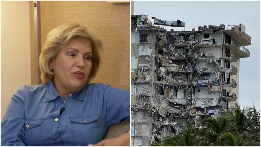 Cubana sobreviviente del edificio Surfside dice sentirse desamparada tras perder todas sus pertenencias