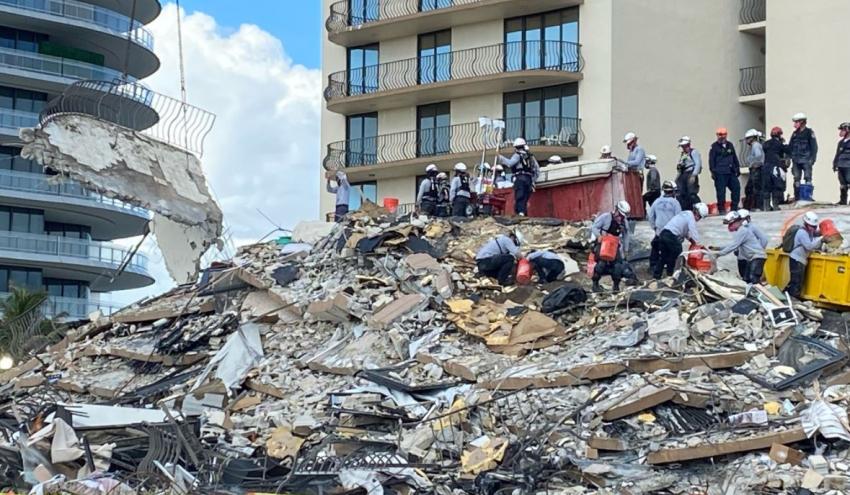 Autoridades de Miami-Dade confirman que cancelan la búsqueda y rescate de sobrevivientes