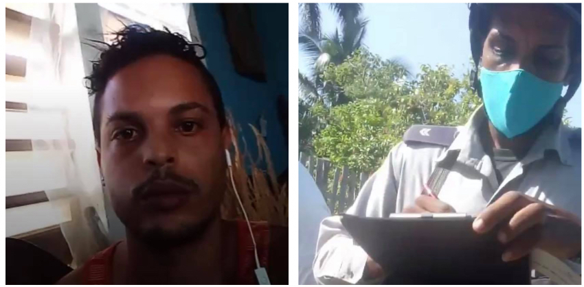 Joven cubano denuncia que fue multado con 1.000 pesos, por transitar por la calle el Día de los Padres