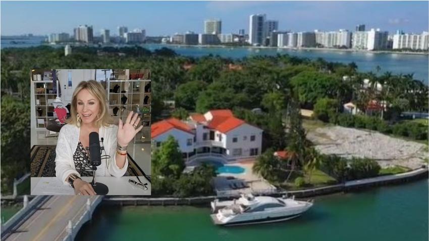 Antigua celebridad del reality Real Housewives pone a la venta su casa en Miami por 34 millones de dólares