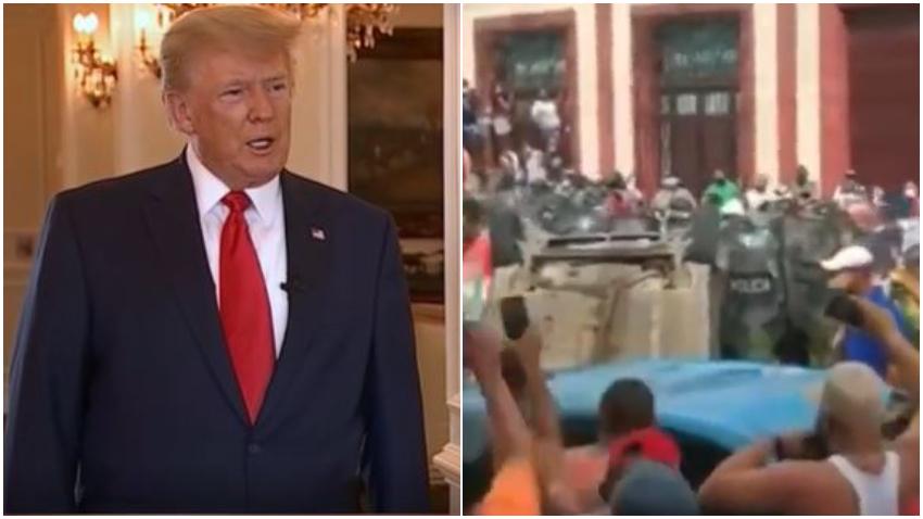 Donald Trump habla sobre Cuba y asegura que durante su mandato no valoraron la intervención porque la hubieran hecho caer fácilmente