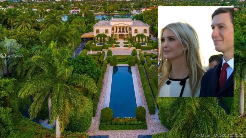 Ivanka Trump y su esposo compran casa en Miami por 24 millones de dólares