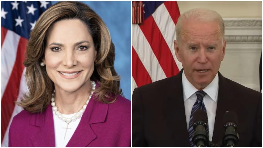 María Elvira pide a Biden ser un líder para el mundo libre y apoyar la libertad de Cuba