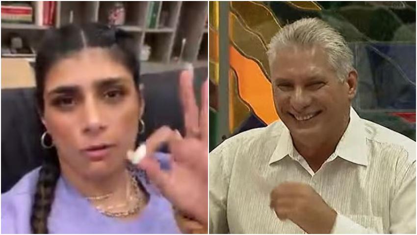 Mia K vuelve a la carga contra Díaz Canel y en perfecto español le dice todo lo que es