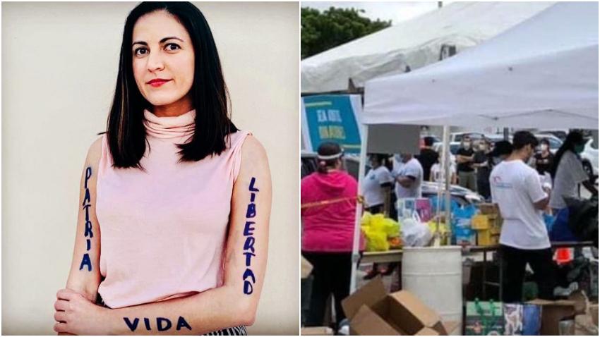 Rosa María Payá recuerda que ya los cubanos en Miami enviaron medicinas alimentos y la dictadura se los robó