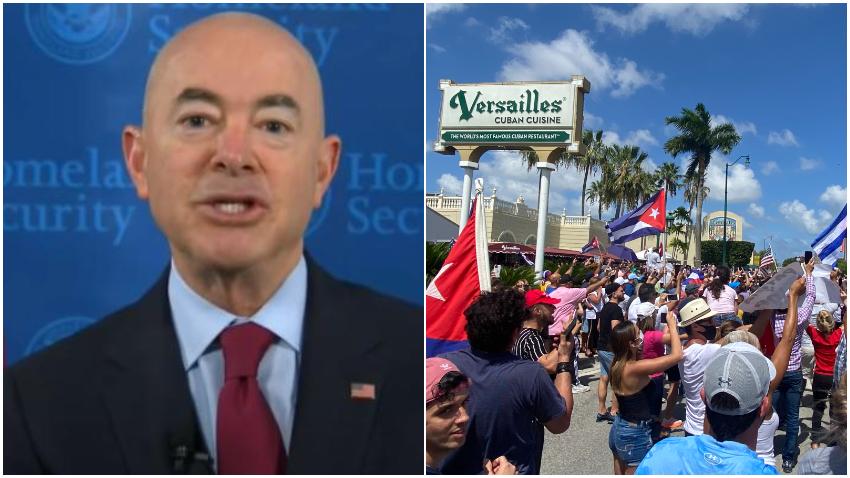 Secretario de Seguridad Nacional Alejandro Mayorkas viajará a Miami para reunirse con cubanos sobre el tema Cuba
