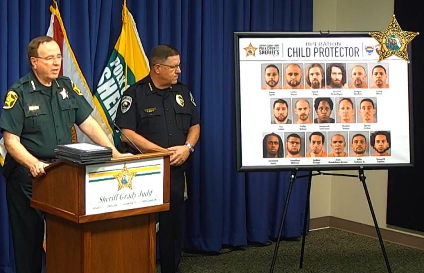 17 arrestados en operación encubierta de depredadores infantiles; tres eran trabajadores de Disney World