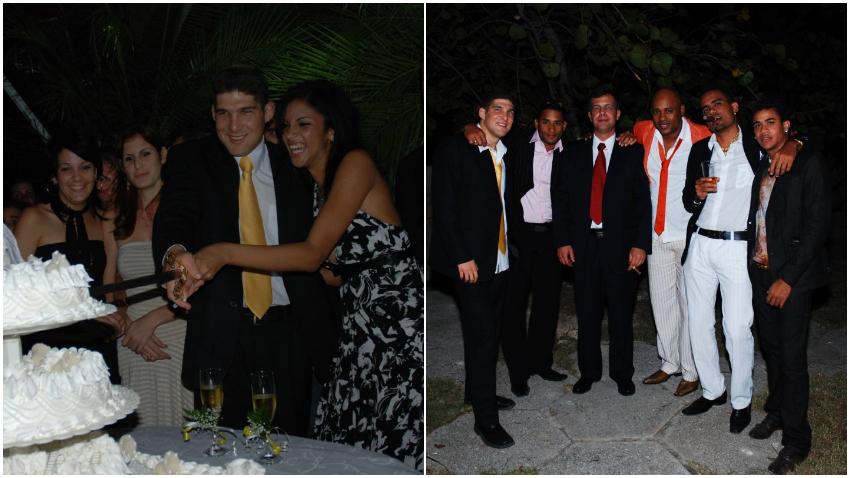 Se filtran fotos de la boda del nieto de Raúl Castro (El Cangrejo), Randy Malcom, David Calzado y Haila entre los invitados