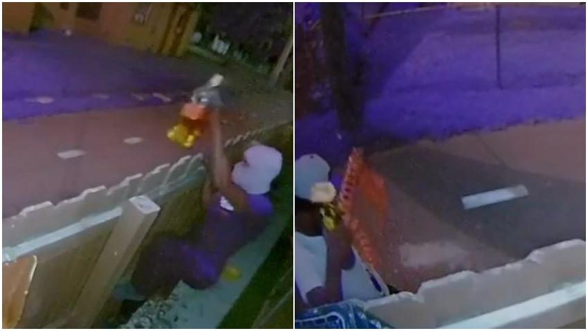 En cámara como tres hombres roban 4 mil dólares en propiedades de una casa en Miami