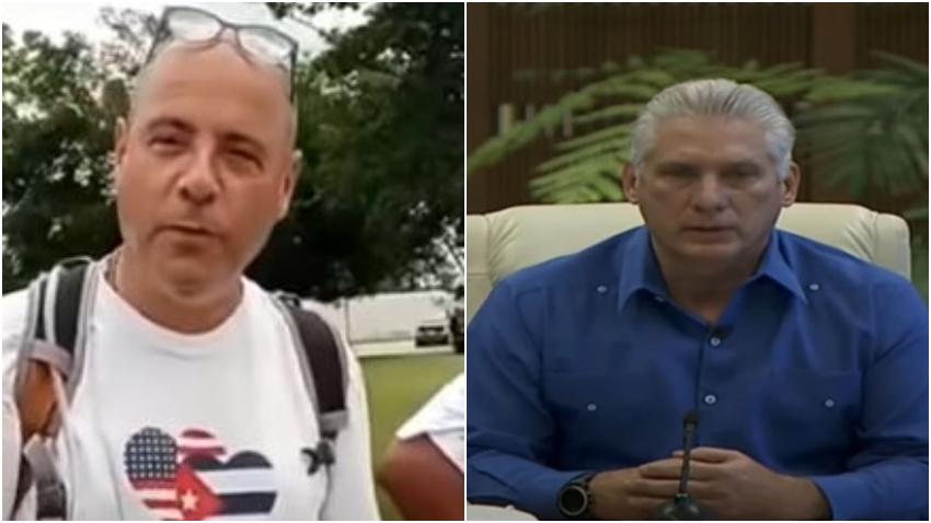 Profesor Lazo de "Puentes de Amor" aparece en foto con el dictador Díaz-Canel y otros miembros de la cúpula castrista