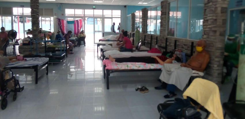 Instalan salas de emergencia para pacientes de Covid-19 en la Terminal de Ómnibus Interprovincial de Holguín