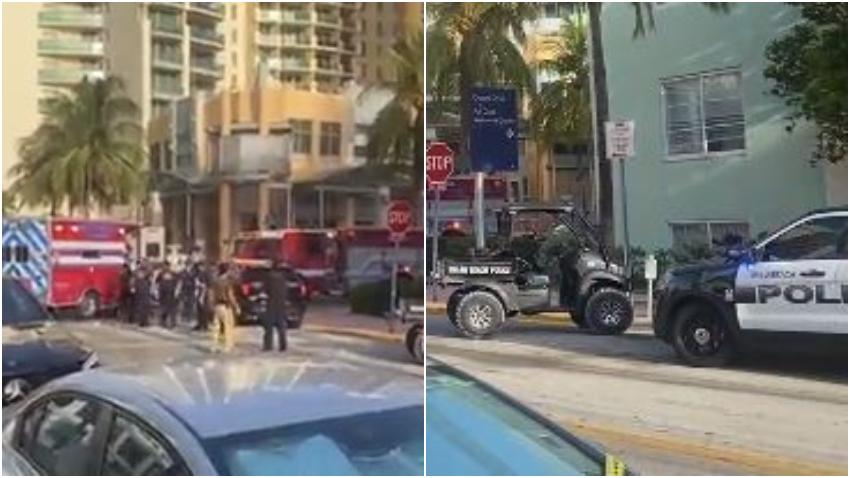 Un hombre herido tras un tiroteo en Miami Beach