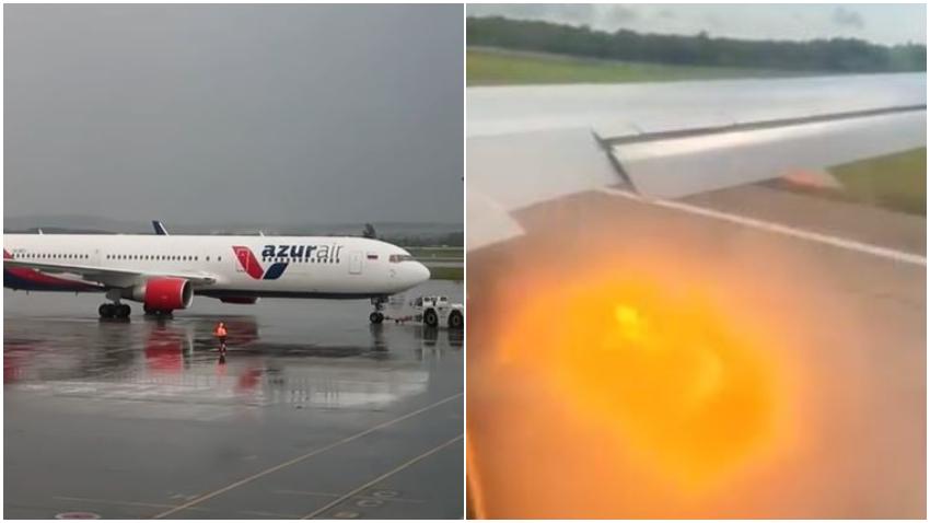 Pánico en vuelo de Azur Air saliendo de Cuba rumbo a Moscú