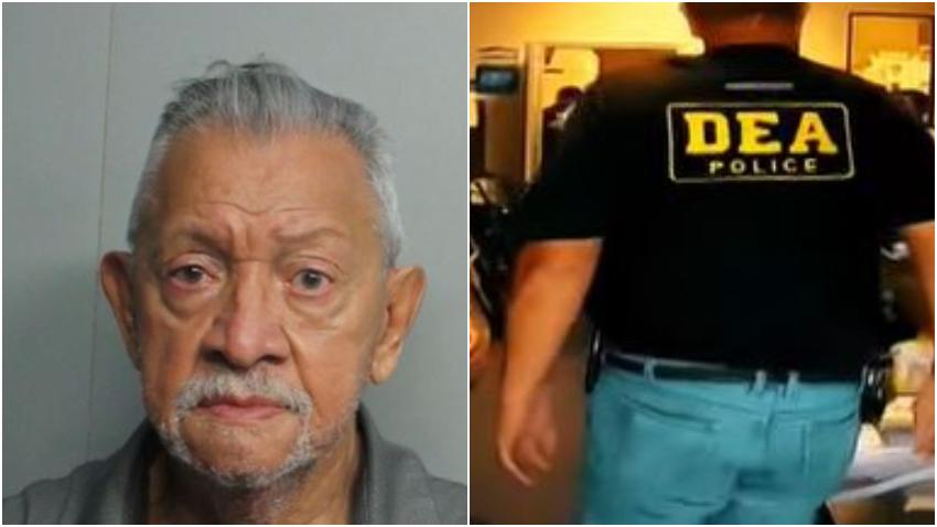 Agentes federales arrestan a un anciano en el Downtown de Miami por tráfico de drogas