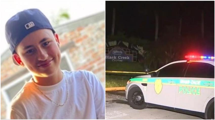 Identifican al niño de 14 años muerto a tiros en un parque del suroeste de Miami Dade