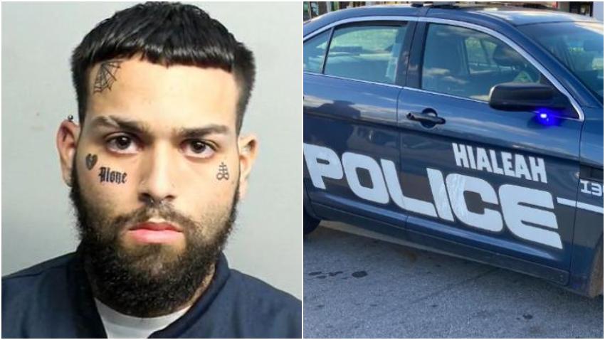Arrestan hombre en Hialeah acusado de vandalizar casas, autos y negocios