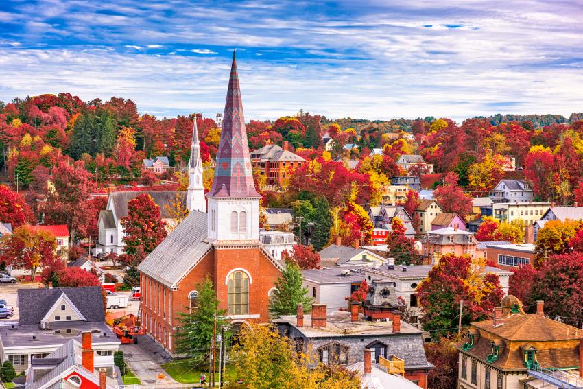7 pequeñas ciudades para salir de vacaciones en Estados Unidos durante el otoño