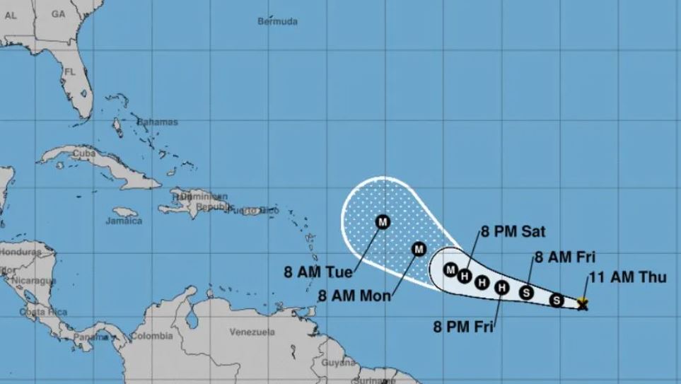 Se forma tormenta tropical que podría convertirse en poderoso huracán