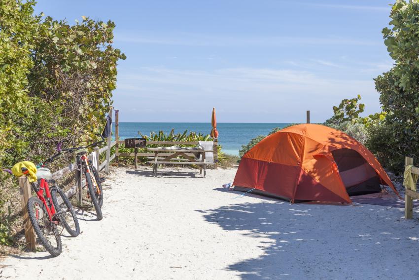 Lugares en Florida ideales para realizar acampadas