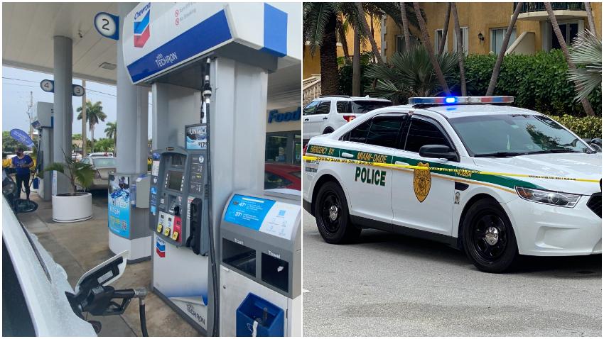 Dos presuntos ladrones de gasolina fueron arrestados en Miami-Dade