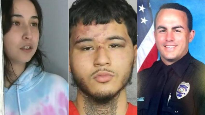 Hermana del joven que mató a policía cubano de Hollywood, es arrestada por el arma robada utilizada en el tiroteo