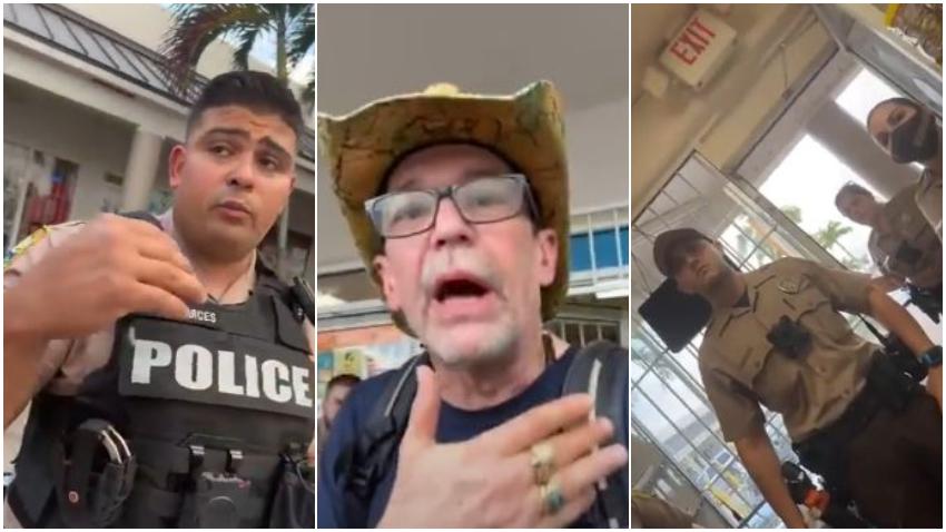 Edmundo García vuelve a ser expulsado con la policía del mismo mercado en Miami