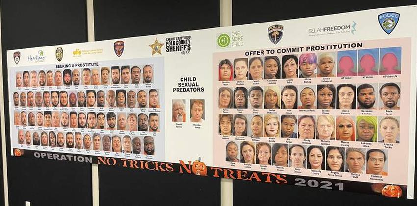 Arrestan cerca de 100 personas en Florida vinculadas al tráfico de personas
