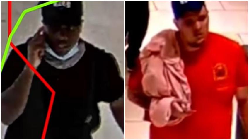 Captan en cámara como dos ladrones arrebatan una cadena a un cubano en el Aventura Mall