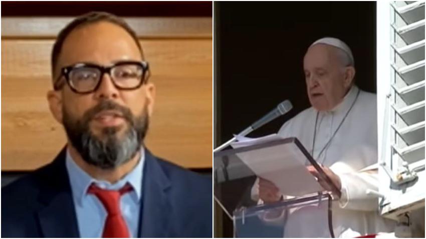 Presentador cubano Alexander Otaola exige una disculpa pública del Papa Francisco