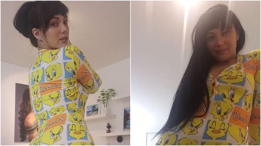 Dayami la Musa se viste de Piolin y se lleva los elogios de sus seguidores