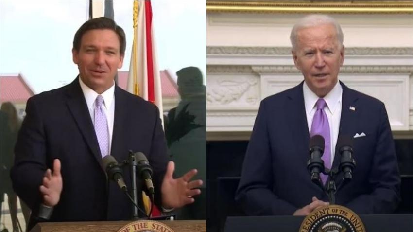DeSantis pide explicaciones a la administración Biden sobre vuelos secretos que transportan inmigrantes ilegales a la Florida