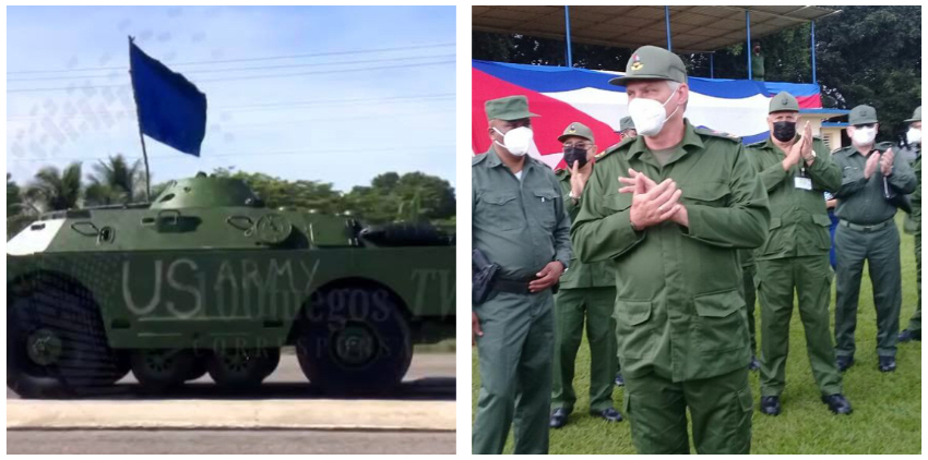 El régimen de Cuba recreó una guerra contra EEUU durante una jornada de ejercicios militares por el Día de la Defensa