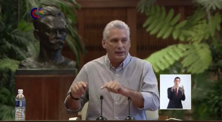 Díaz-Canel asegura que el 15N no le quita el sueño pero la campaña de represión que lleva desde hace semanas dice otra cosa