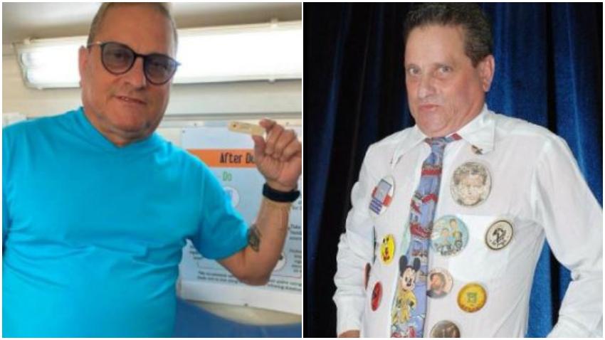 Humorista cubano Gustavito logra traer a su familia a Miami