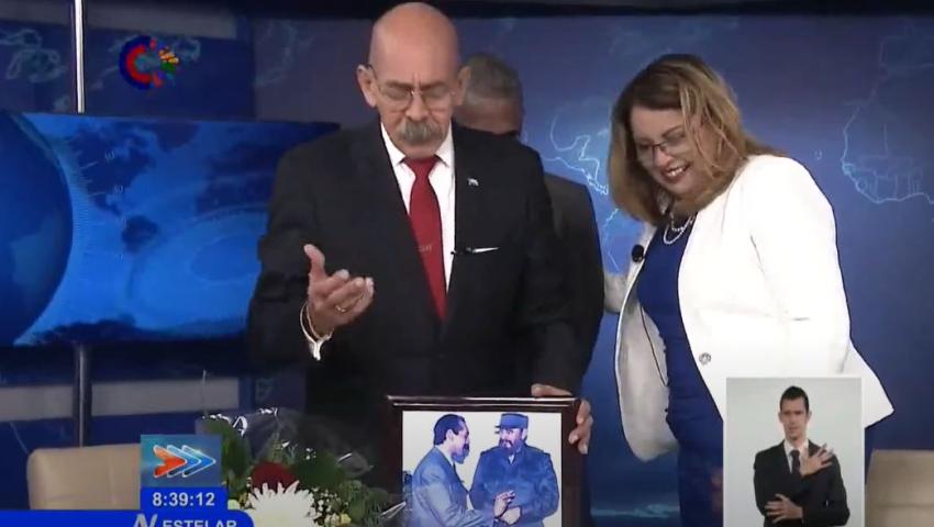 Serrano se retira del Noticiero de la Televisión cubana