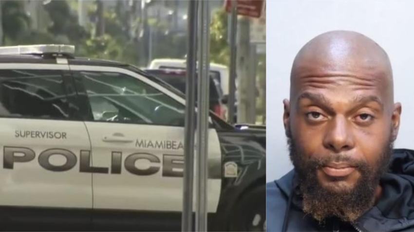 Arrestado en Miami Beach un hombre por asaltar a una mujer y golpearla con una media llena de piedras