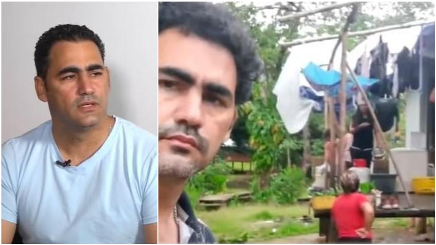 Cubano narra la peligrosa trayectoria que hizo con su mujer y dos niños para llegar a EEUU desde Uruguay