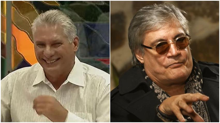 Miguel Díaz-Canel retira de las redes sociales sugerente foto con Amaury Pérez