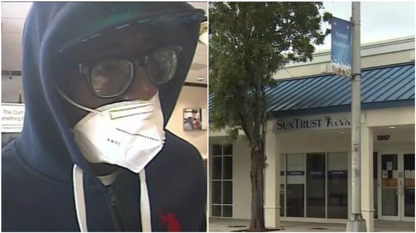 FBI busca otro ladrón de banco en Miami