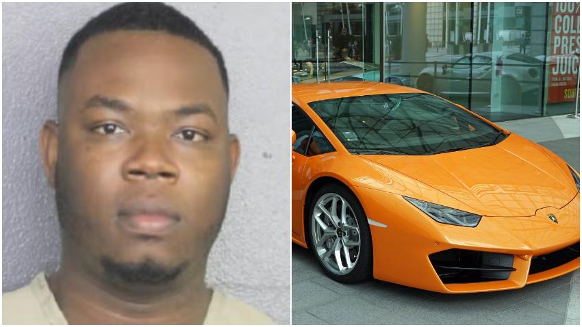 Arrestan a un hombre en el Sur de la Florida que se compró un Lamborghini con dinero de ayuda federal del PPP