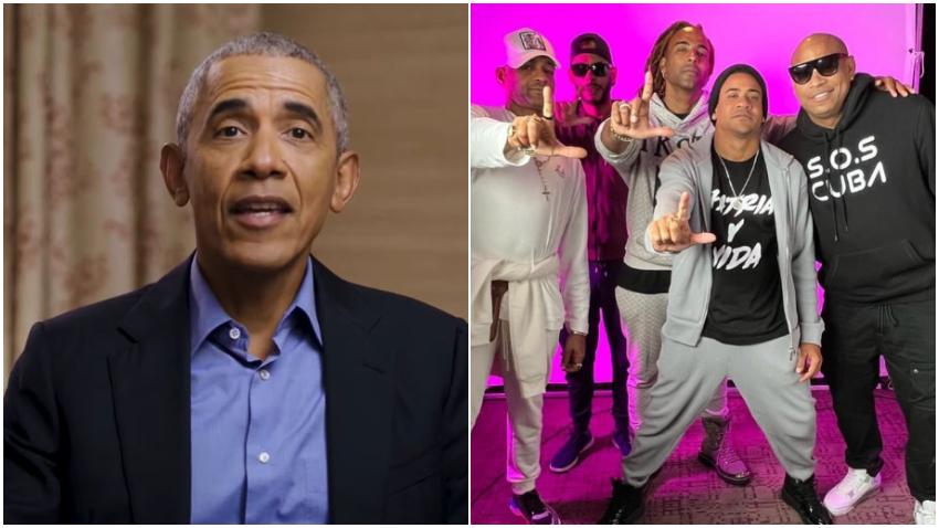 Ex presidente Obama incluye a la canción Patria y Vida entre sus preferidas del 2021