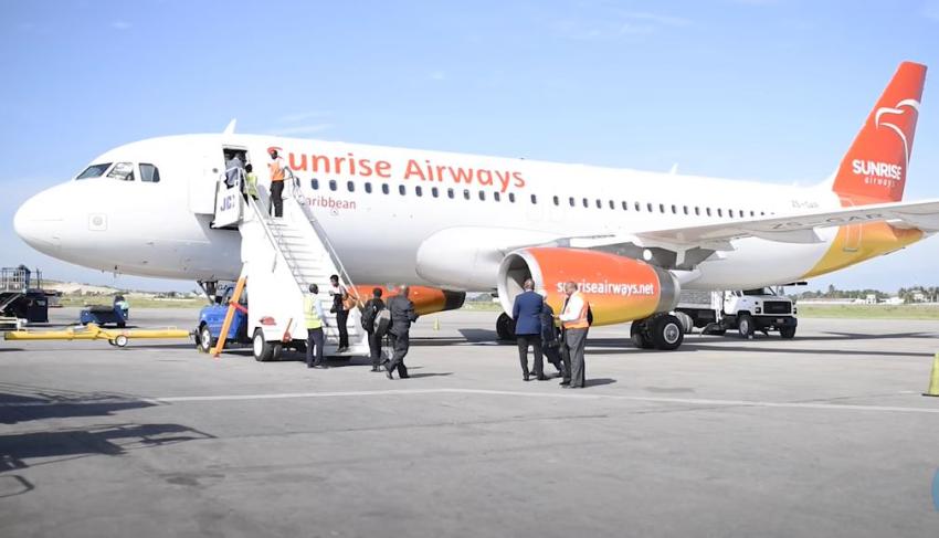 Reanuda la compañía Sunrise Airways la conexión de sus vuelos entre La Habana y Haití