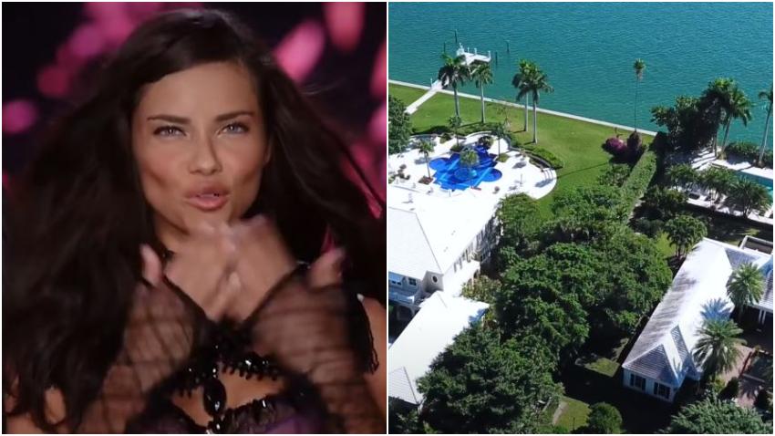 Modelo Adriana Lima vende su mansión en Miami por $40 millones de dólares