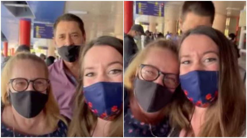 Actriz cubana Laura Treto residente en Miami viaja a Cuba y su mamá no la reconoce