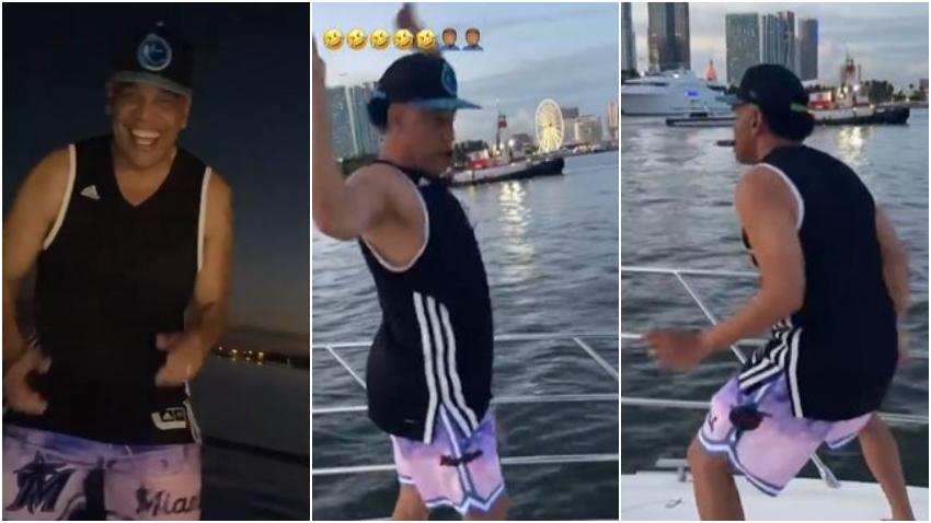 Sale a la luz video de Victor Mesa "gozando" en un yate en Miami