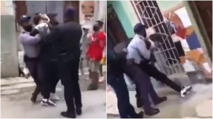 Indignación entre los cubanos por caso de violencia policial en Cuba