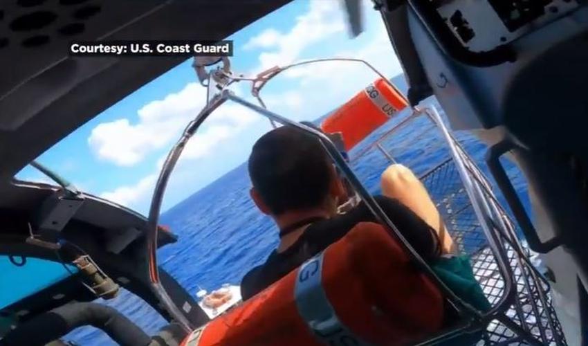 Guardacostas rescata a hombre mordido por tiburón frente a las costas de Bimini en Bahamas
