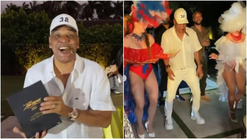 Salen a la luz imágenes de Víctor Mesa de fiesta en Miami celebrando su cumpleaños