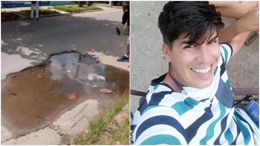 Segundo joven cubano que muere a causa de los baches en las calles de Cuba